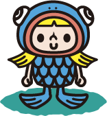 魚のキャラクター